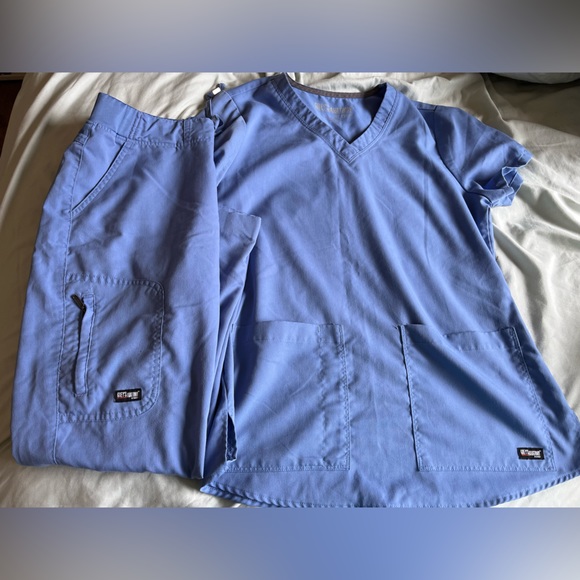 Grey's Anatomy Other Greys Anatomy Light Blue Scrubs Poshmark